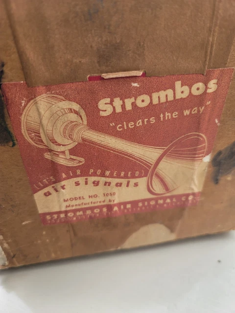 Vintage Buell 1050 " Buell Strombus Air Horn