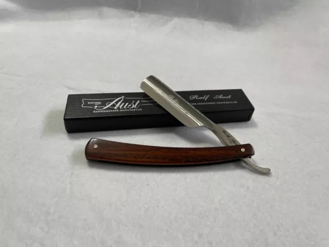 Vintage Ralf Aust Straight Razor 13/16"  - Original Boxed