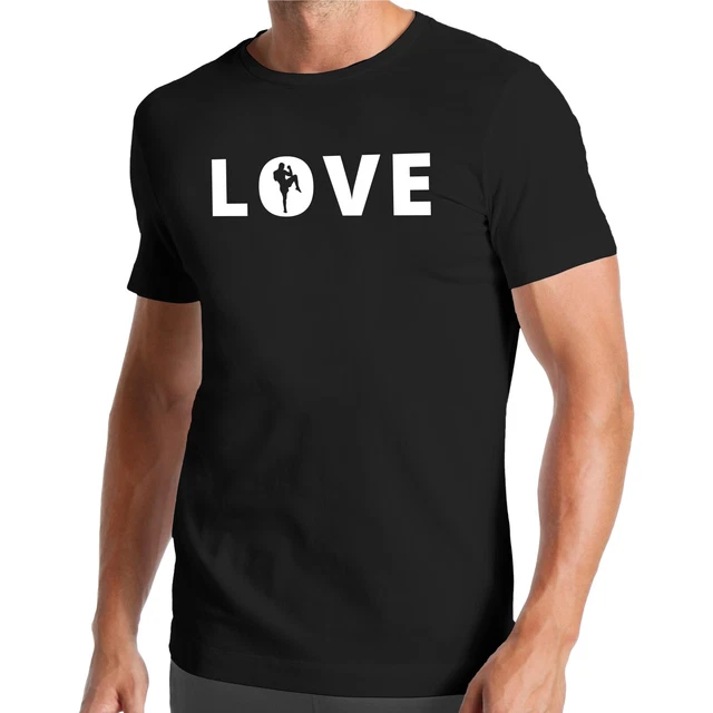 T-shirt Love Muay Thai - amore teakwando boxe MMA arti marziali combattenti