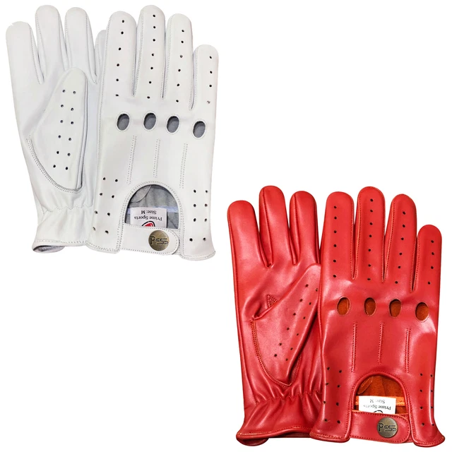 Pss Homme Léger Conduite Cuir Cyclisme Gants Doigt Complet de