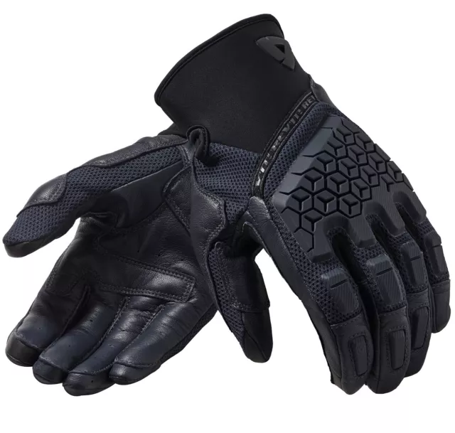 Guanti Glove Rev'it Caliber Blu Dirt Collection Protezioni Tg M