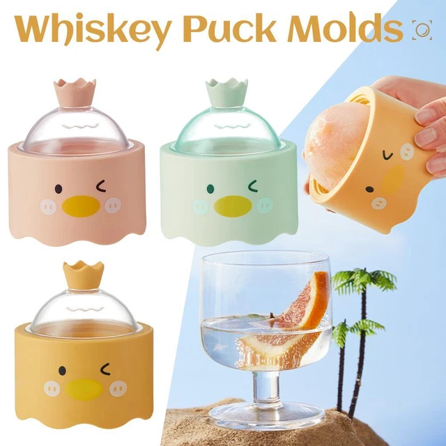 Cubo de hielo redondo para whisky cubito de hielo bandeja de moldes de dulces de chocolate