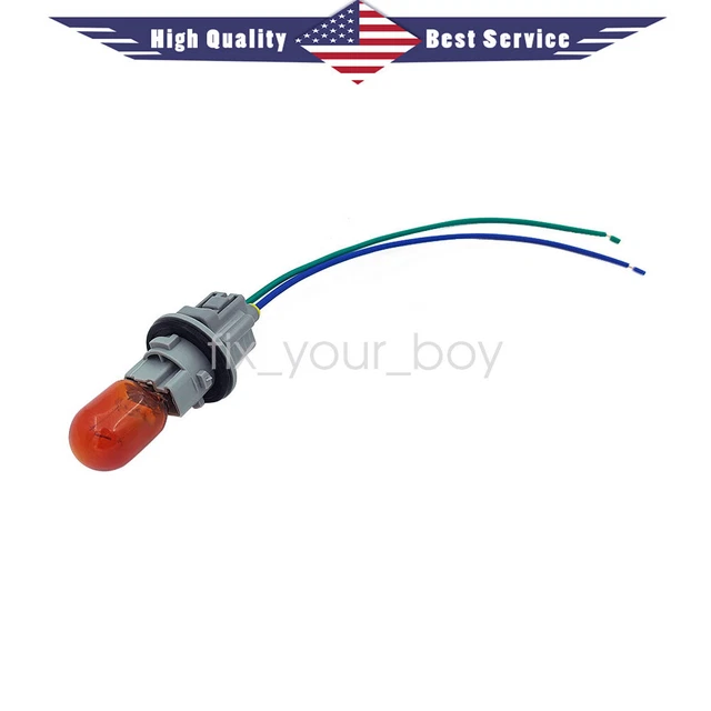 HEADLIGHT TURN SIGNAL Corner Light Socket W/ Connector 9007560028 For