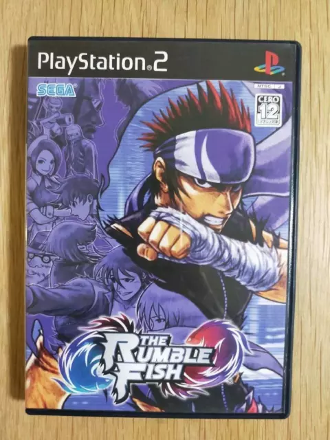 PS2 The Rumble Fish SEGA Playstation 2 Japan import Fighting Game