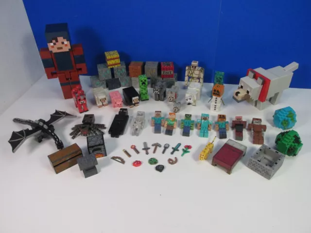 Lego Jogo Technic Minecraft Figura Brinquedos Personagens Steve Creeper  Zombie Enderman Blocos De Construção De Brinquedo Caçoa O Presente