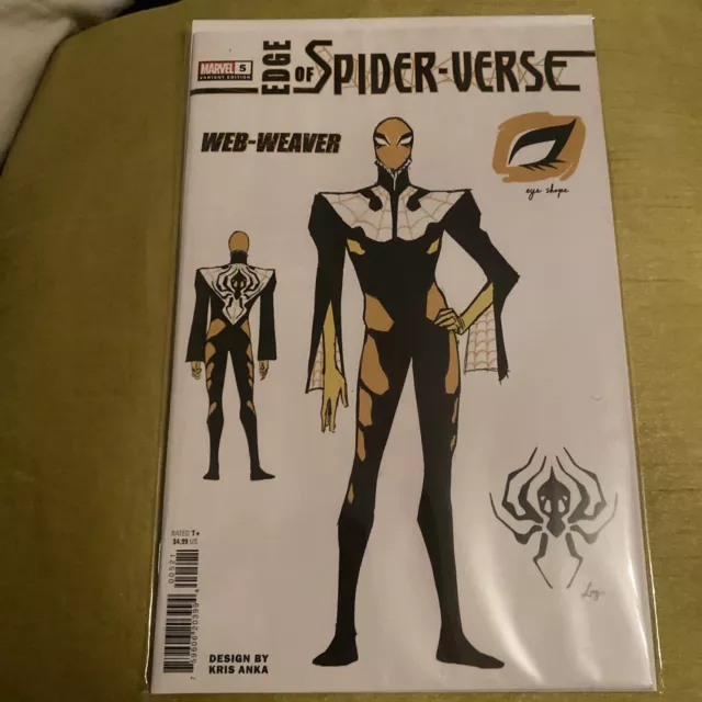 Marvel Comics Edge Of Spider-Verse #5 (Of 5) 1:10 Incentive Anka Design Variant