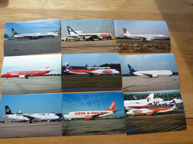 9 PHOTOS OF various airliners, Different types and airlines ( 76.C109 £ ...