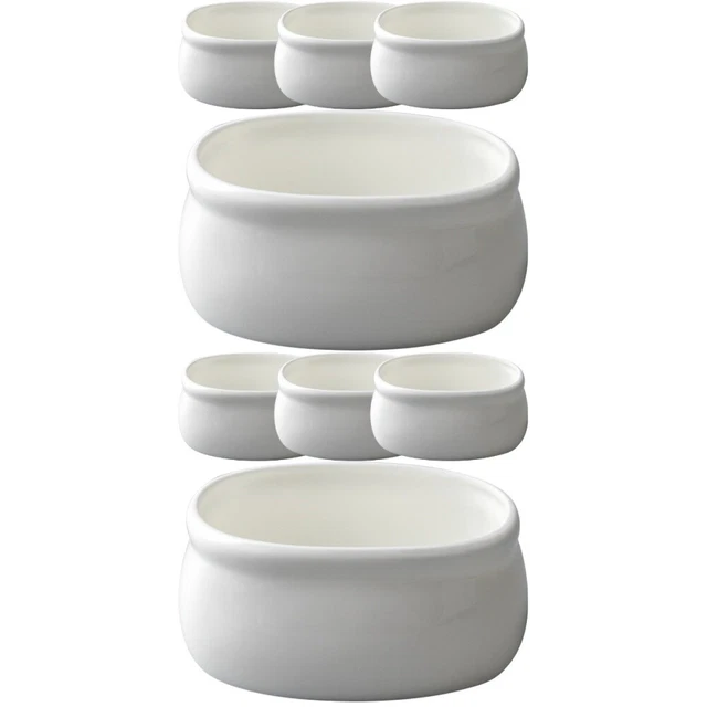 EXHUMKY Porta Bustine Di Zucchero in Ceramica Rettangolare Da 2 Pezzi, Contenitore Per Zucchero, Ciotola Per Salsa in Porcellana Da Cucina, Organizer