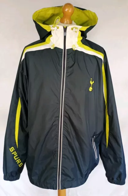 Tottenham Hotspur Spurs Official Waterproof Jacket Mens 3Xl Authentic Freepost