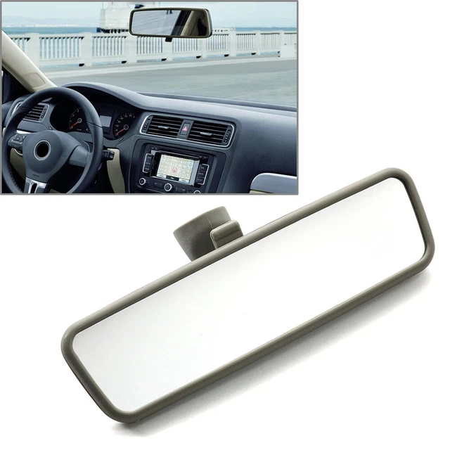 Specchio interno retrovisore interno aderente VW Bora Jetta Golf Passat B5 grigio