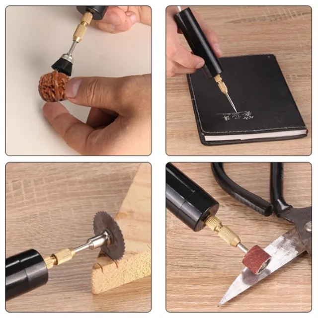 5V USB Plug Portable Handheld Drill Mini Micro Electric Aluminum Hand Jewelry