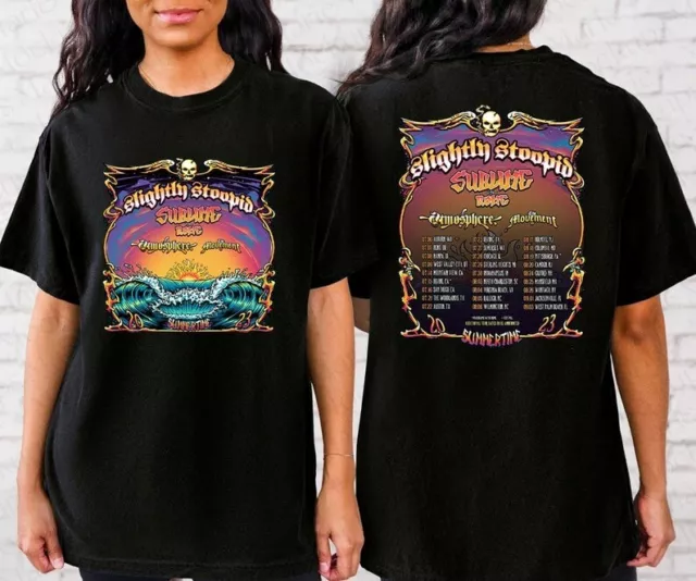Slightly Stoopid Summer Time 2023 Sublime With Rome Roster T Shirt, hoodie,  sweater and long sleeve