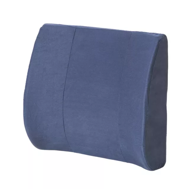 Essential Medical Supply Molded Lumbar Cushion with Elastic Positioning Strap...