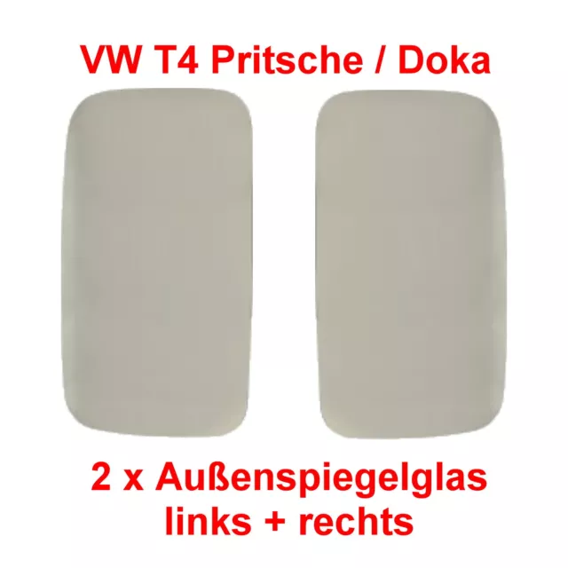VW T4 ORIGINAL Bügelspiegel Außenspiegel Spiegel Doka Pritsche rechts  149,99 € EUR 149,99 - PicClick DE