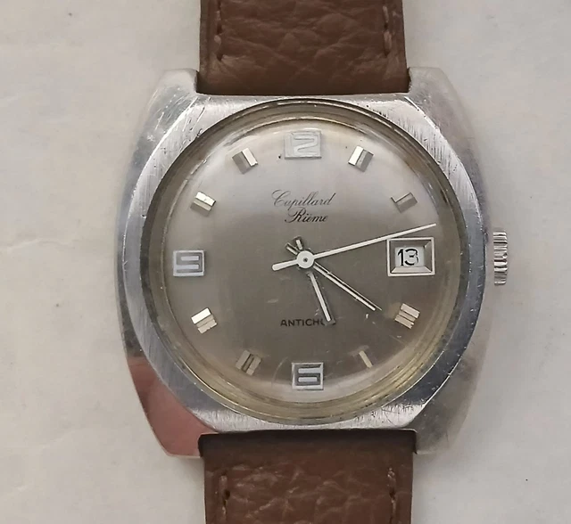 Montre Femme Cupillard Rieme à Réparer - Mouvement Mécanique - Occasion Pour Pièces Ou Restauration