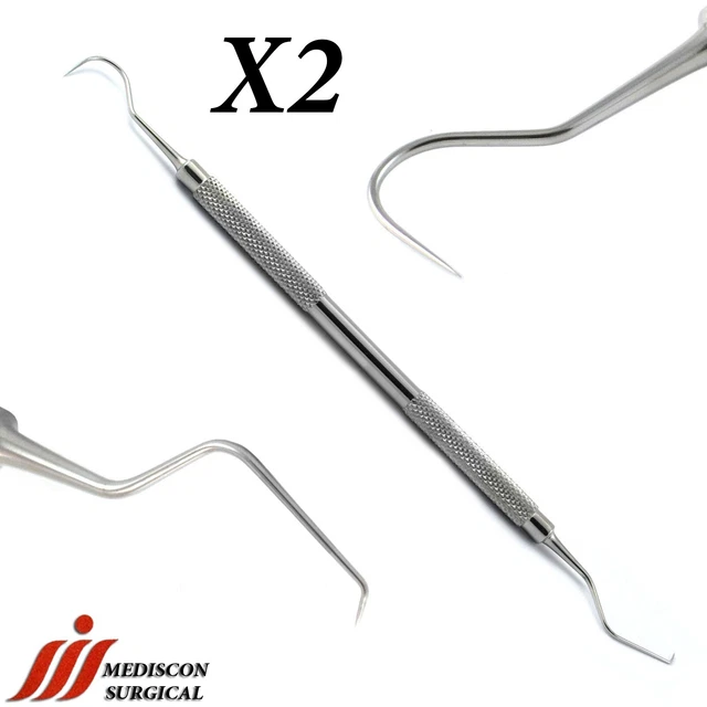 Dental Explorer 23/17A Tooth Scraper Endodontic Tartar Calculus Plaque Remover