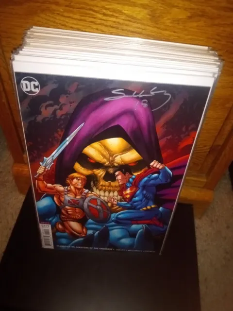 DC Comics Injustice Vs Masters Of The Universe #1 (2018) Variant Signed By...