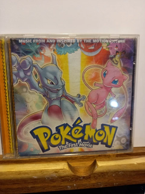 POKEMON THE FIRST Movie CD Soundtrack 1999 16 track RARE ORIGINAL With ...