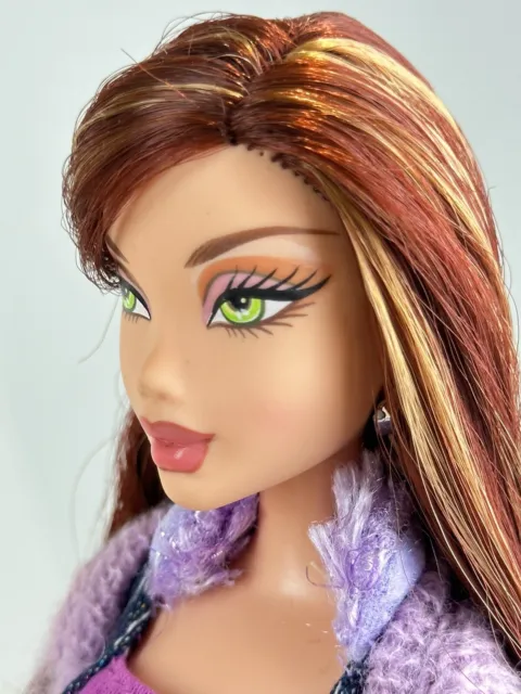 Barbie My Scene Un-Fur-Gettable Chelsea Doll 2006 Original Outfit Green Eyes 3
