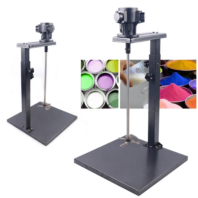 20L Pneumatic Paint Coating Mixer Tank Paint Mix Blender For Tank Barrel 1/4 HP