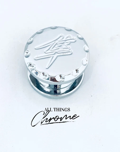 Chrome Diamond Cut Hex Kanji Exhaust Plug For Suzuki Hayabusa 1999-2020 – Clearance