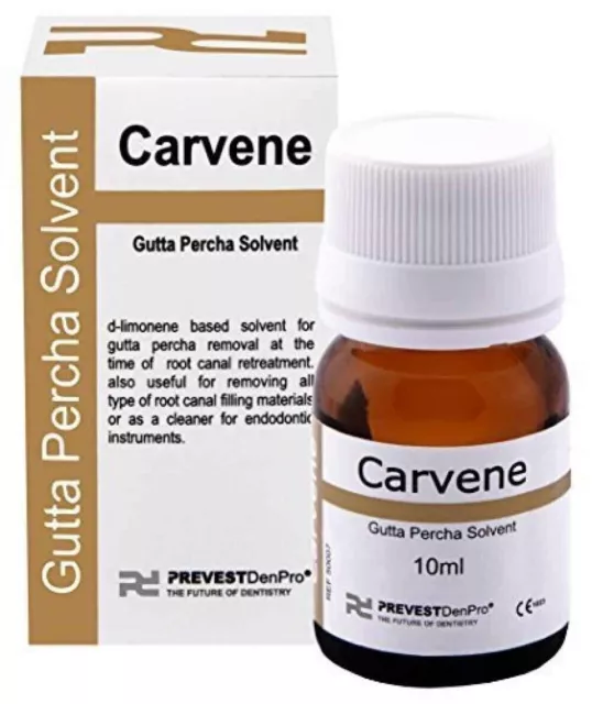 Dental Carvene Gutta Percha Solvent 10ml Bottle D-Limonene based GP solvent