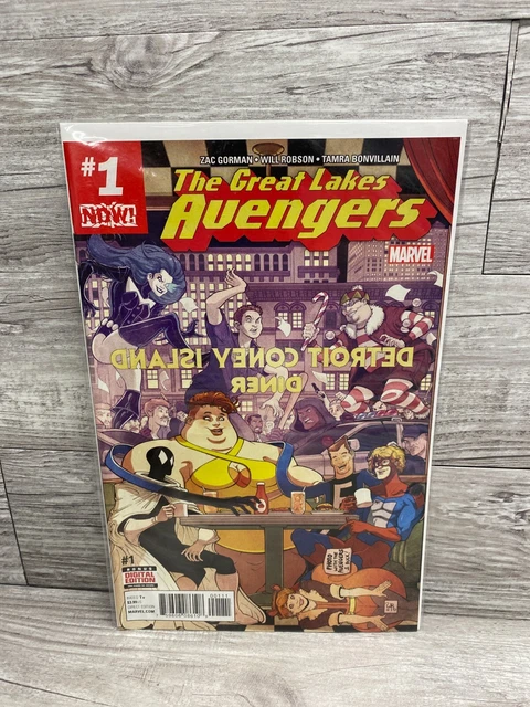 Marvel Comics The Great Lakes Avengers #1 Modern Age 2016 Comic Book