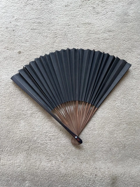 Falt Fächer Spanien Schwarz Horn 25 cm