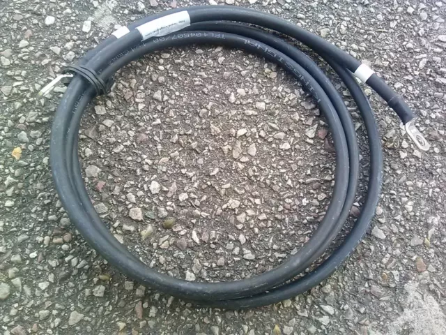 1 liaison : fils / cable de terre 16mm2 + cosses 8mm longueur 2m  souple