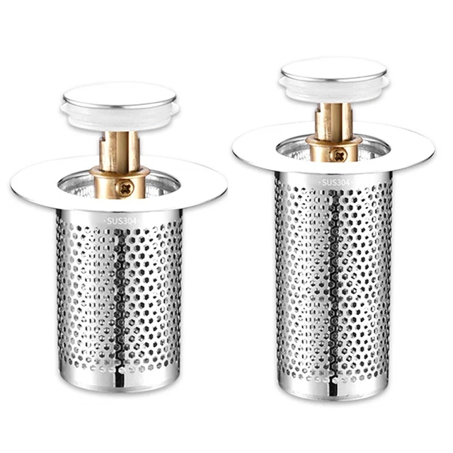 Scarico Rotondo Acciaio Inox Per Doccia Esterna | Griglia Drenaggio Balcone Giardino | Antintasamento