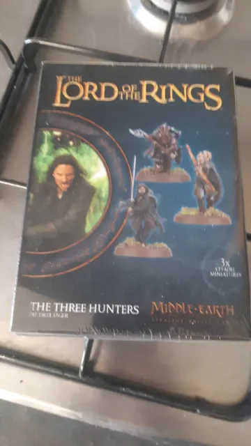 The Three Hunters Aragorn Legolas & Gimli Middle Earth Games Workshop
