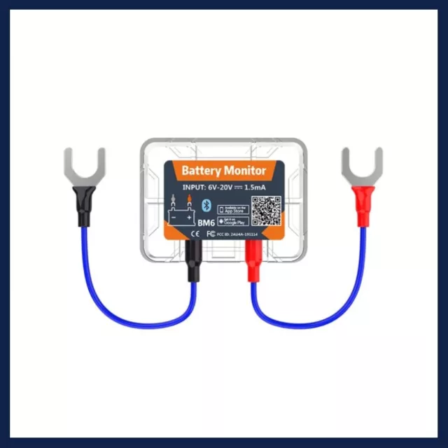 Battery monitor Voltmetro Bluetooth batteria auto monitoraggio batteria 12V