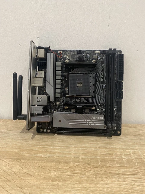 Asrock B550m Itx Am4 Motherboard Mini Itx ASROCK B550M-ITX/AC MINI