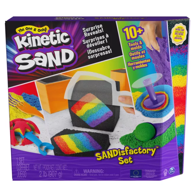 Spin Master Kinetic Sand Sandisfactory Set