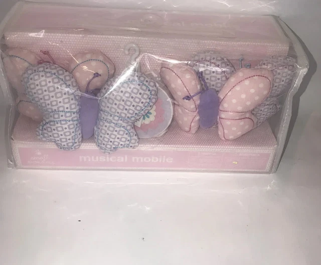 Small Wonders Musical Mobile   - 4 Butterflies - New In box