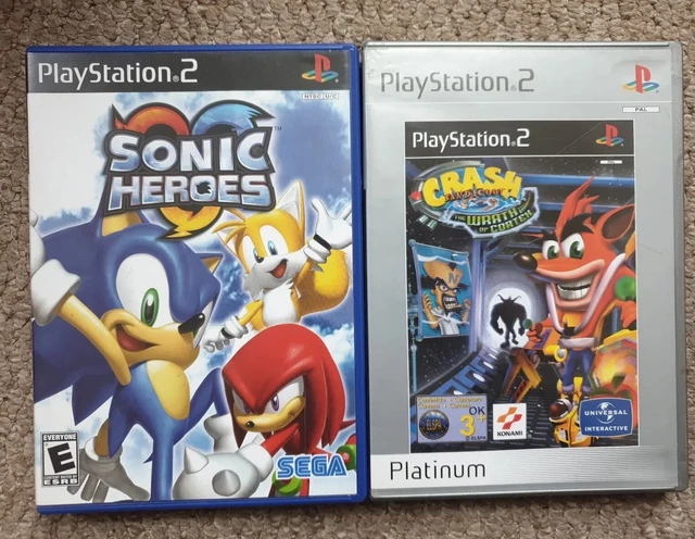 Notice Originale Sonic Heroes - PlayStation 2 PS2 - Occasion (pas De Jeu)