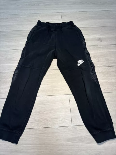 NIKE, Lange Sporthose, Sweatshirt, Gr. 147-158/L, Schwarz, gut erhalten