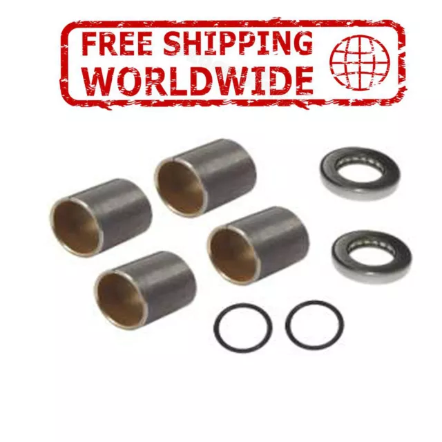 FRONT SPINDLE BUSH BEARING REPAIR KIT SET OF 8 PCS For Massey Ferguson MF-35,135