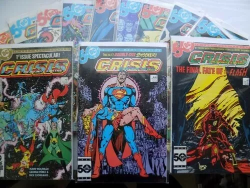 Crisis on Infinite Earths - 1 2 3 4 5 6 7 8 9 10 11 12 Complete Maxi-Series 1985