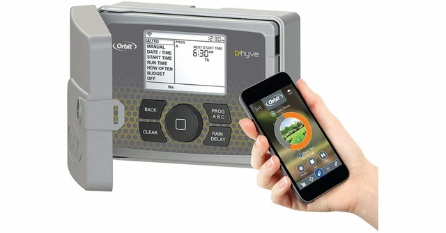 Programmatore Wi-Fi 12 Stazioni Orbit B-Hyve Centralina Irrigazione Ios Android