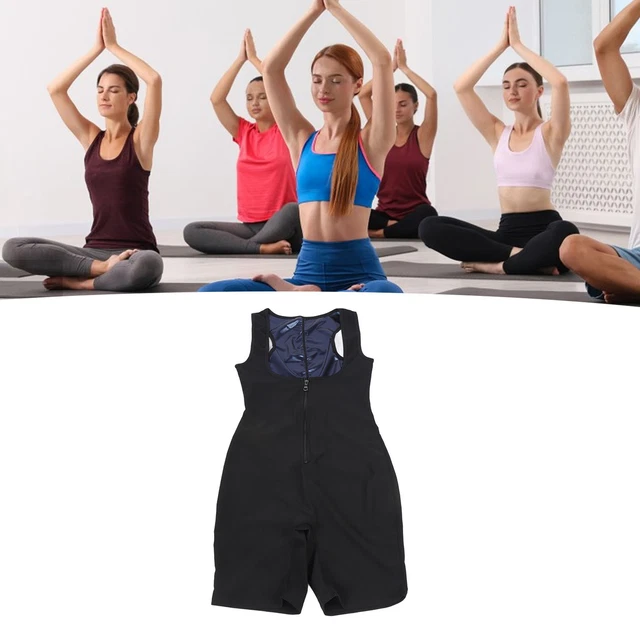 SAUNA SUIT SLIMMING Sweat Sauna Jumpsuit For Running £12.85 PicClick UK