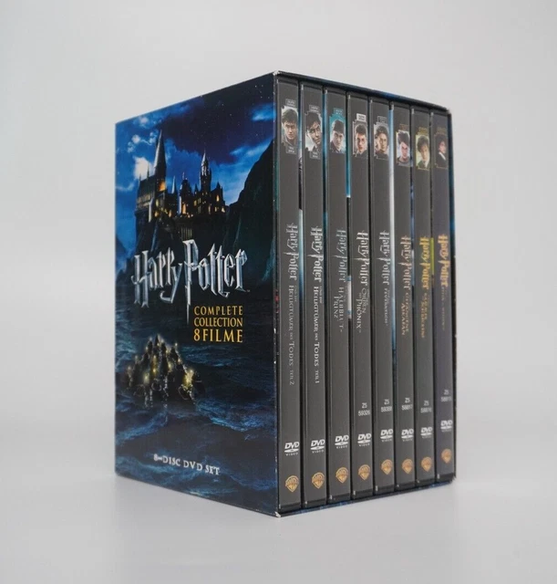HARRY POTTER COMPLETE Collection Teil 18/7.2 DVD Film Box ALLE TEILE KOMPLETT EUR 28,90