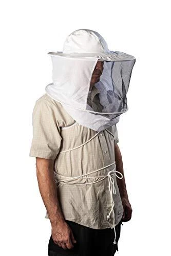Bee Veil with hat- Pull-out Veil with Round Hat - ...