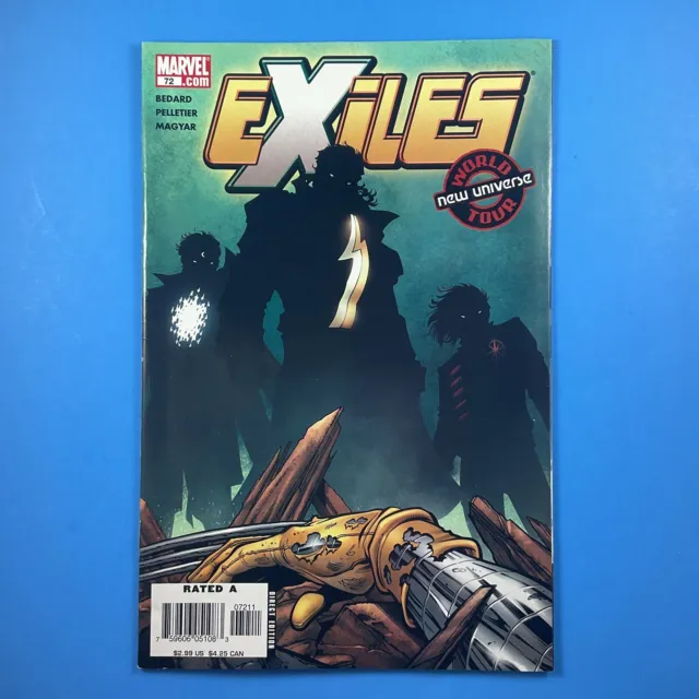 Exiles #72 New Universe World Tour Marvel Comics 2005 X-Men Multiverse What if..