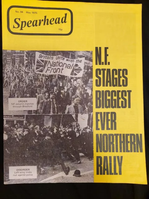 Vintage NF/BNP Magazine NF John Tyndall - No.84 - May 1975