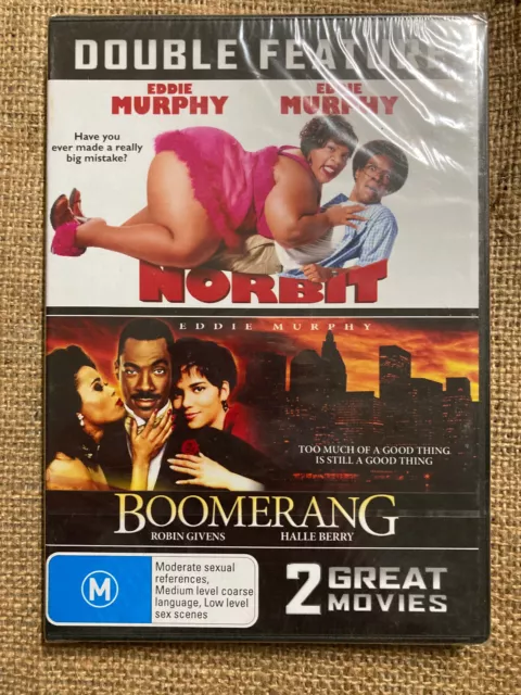 EDDIE MURPHY 2 PACK NORBIT BOOMERANG - DVD Movie Film Action COMEDY New Sealed