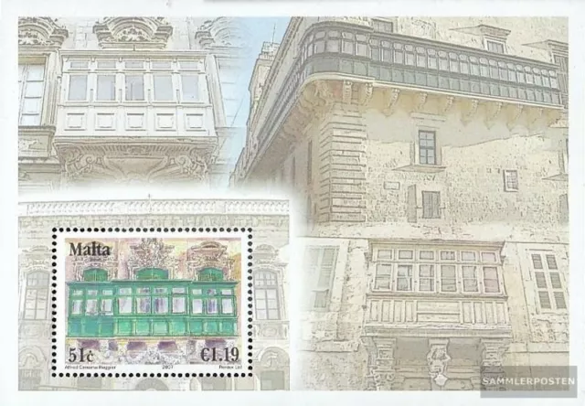 Malta Block37 (kompl.Ausg.) postfrisch 2007 Balkone