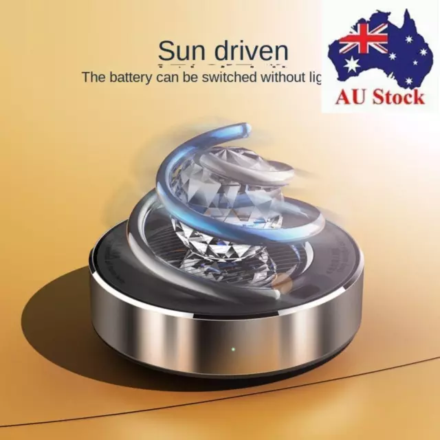 Solar Energy Vehicle Aromatherapy Purify Air Car Air Freshener  Home Office