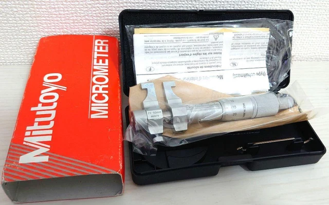 Mitutoyo caliper type inside micrometer IMP-50 vernier caliper scale Japan