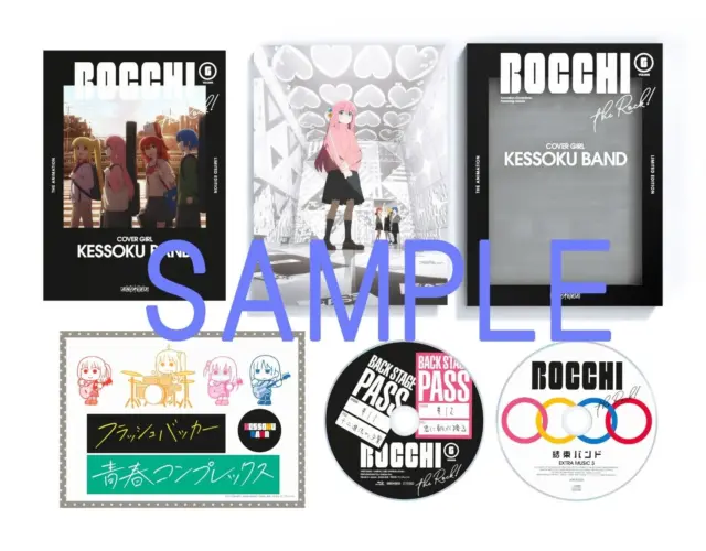 BOCCHI THE ROCK Vol.6 First Limited Edition Blu-ray+Soundtrack CD+Booklet Japan